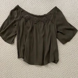 Lush off the shoulder top